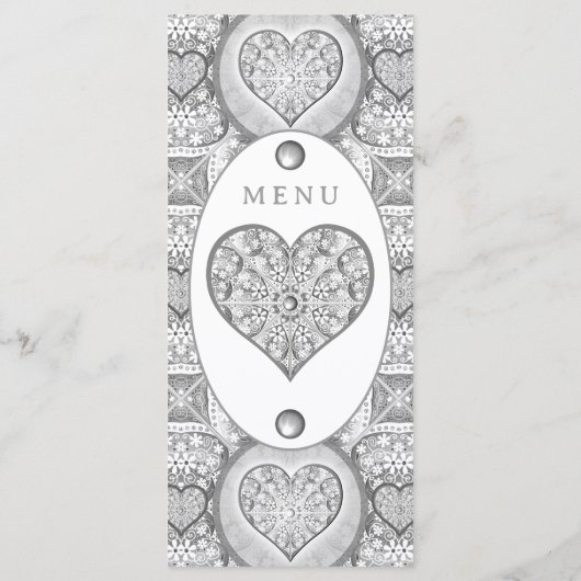 Keramische Kant grijs Menu (Achterkant)