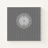 Keramische Kant grijs Notitieboek (Achterkant)