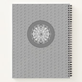 Keramische Kant grijs Notitieboek (Achterkant)