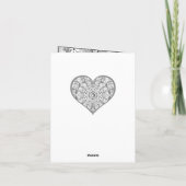 Keramische Kant grijs Notitiekaartje (Achterkant)