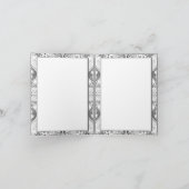 Keramische Kant grijs Notitiekaartje (Binnen)