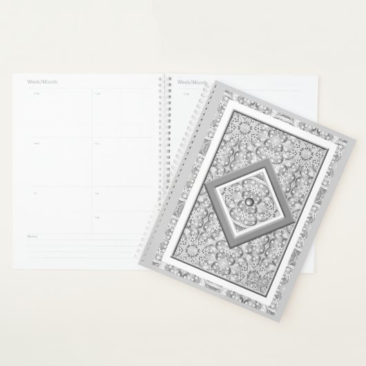Keramische kant grijs planner (Display)