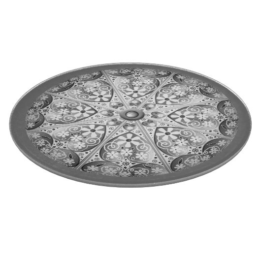 Keramische kant grijs snijplank (Hoek)