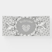 Keramische Kant grijs Spandoek (Horizontaal)