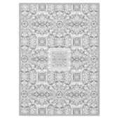 Keramische Kant grijs Tafelkleed (Voorkant)