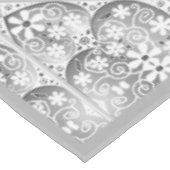 Keramische Kant grijs Tafelkleed (Gekanteld)