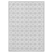 Keramische Kant grijs Tafelkleed (Voorkant)