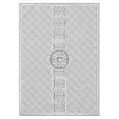 Keramische Kant grijs Tafelkleed (Voorkant)