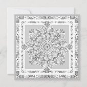 Keramische kant Grijs zwart kaart (Voorkant)