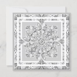 Keramische kant Grijs zwart kaart