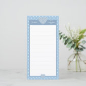 Keramische Kant Lichtblauw (Staand voorkant)