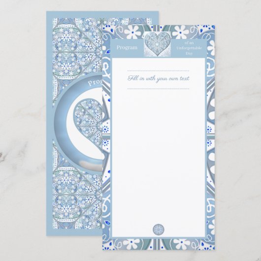 Keramische Kant Lichtblauw (Voorkant / Achterkant)