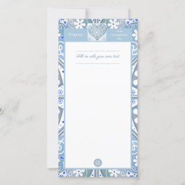 Keramische Kant Lichtblauw