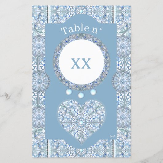 Keramische Kant Lichtblauw (Achterkant)