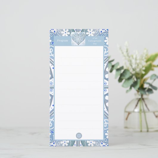 Keramische Kant Lichtblauw (Staand voorkant)