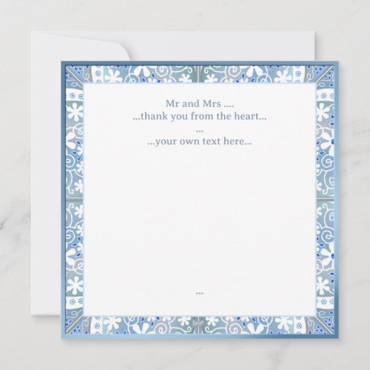 Keramische Kant Lichtblauw (Achterkant)