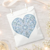 Keramische Kant Lichtblauw Bedankzakje (Geknipt)