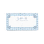 Keramische Kant Lichtblauw Etiket (Voorkant)