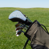 Keramische kant Lichtblauw Golfheadcover (Insitu)