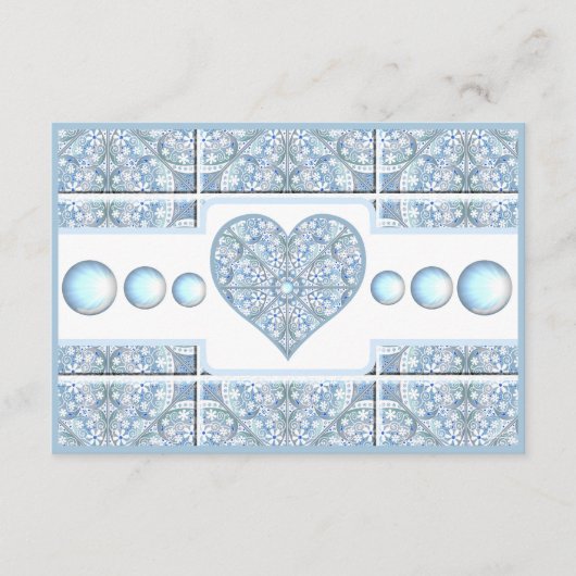 Keramische Kant Lichtblauw Informatiekaartje (Voorkant)