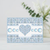 Keramische Kant Lichtblauw Informatiekaartje (Staand voorkant)