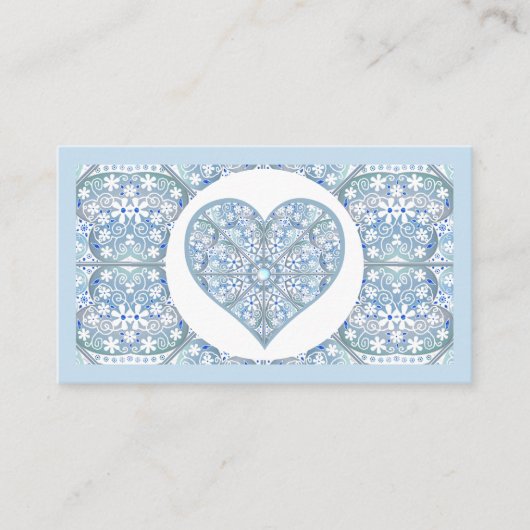 Keramische kant Lichtblauw Informatiekaartje (Voorkant)