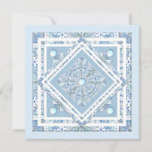 Keramische Kant lichtblauw Kaart (Voorkant)