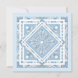 Keramische Kant lichtblauw Kaart