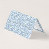 Keramische kant Lichtblauw Kaart (Achterkant)