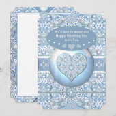 Keramische Kant Lichtblauw Kaart (Voorkant / Achterkant)