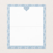 Keramische Kant Lichtblauw Kaart (Binnenkant ongevouwen)