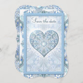 Keramische Kant Lichtblauw Kaart (Voorkant / Achterkant)