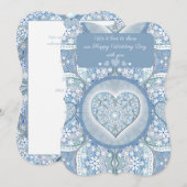 Keramische Kant Lichtblauw Kaart (Voorkant / Achterkant)