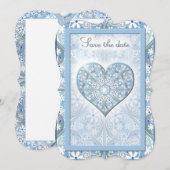 Keramische Kant Lichtblauw Kaart (Voorkant / Achterkant)