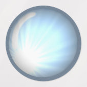 Keramische Kant Lichtblauw Labels (Design 2)