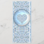 Keramische Kant Lichtblauw Menu (Achterkant)