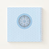 Keramische Kant Lichtblauw Notitieboek (Achterkant)