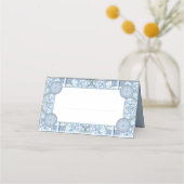 Keramische Kant Lichtblauw Plaatskaartje (Voorkant)
