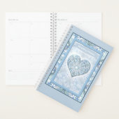 Keramische kant Lichtblauw Planner (Display)