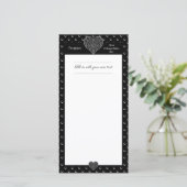 Keramische Kant Zwart (Staand voorkant)