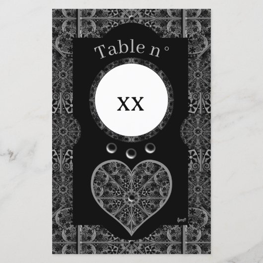 Keramische Kant Zwart (Achterkant)