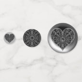 Keramische kant zwart confetti (Voorkanten)