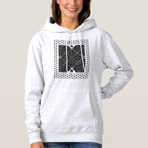 Keramische kant zwart hoodie