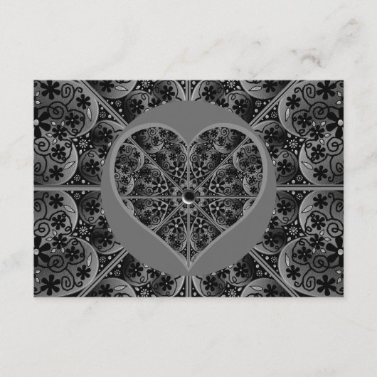 Keramische kant Zwart Informatiekaartje (Voorkant)