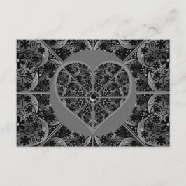 Keramische kant Zwart Informatiekaartje