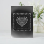 Keramische kant zwart informatiekaartje (Staand voorkant)