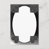 Keramische kant zwart informatiekaartje (Achterkant)