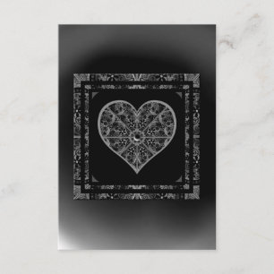 Keramische kant zwart informatiekaartje