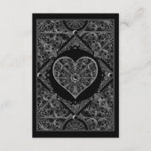 Keramische kant Zwart Informatiekaartje (Voorkant)