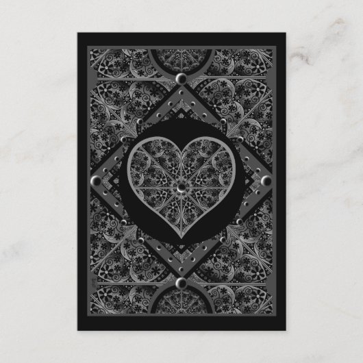 Keramische kant Zwart Informatiekaartje (Voorkant)